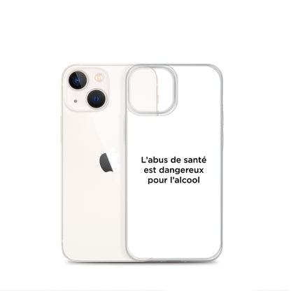 Coque iPhone L'abus de santé est dangereux pour l'alcool - Sedurro