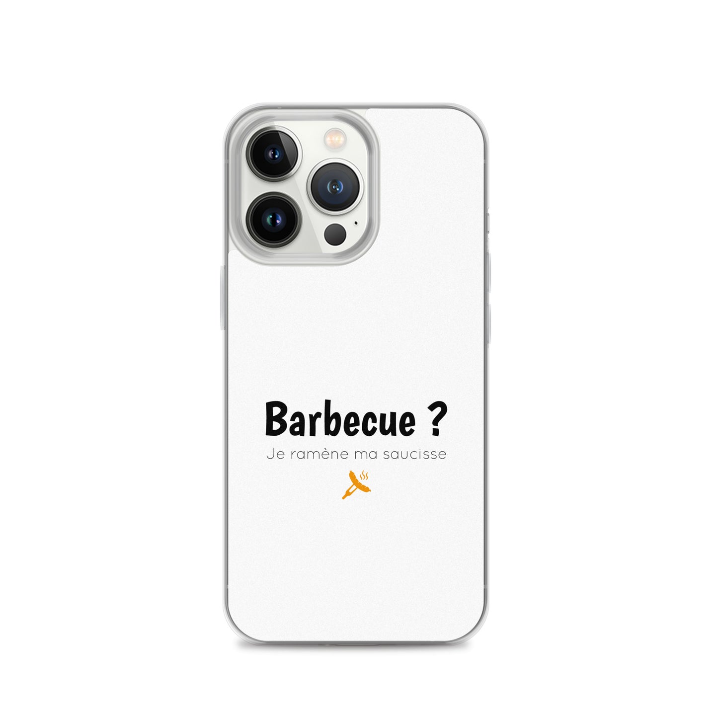 Coque iPhone Barbecue je ramène ma saucisse - Sedurro