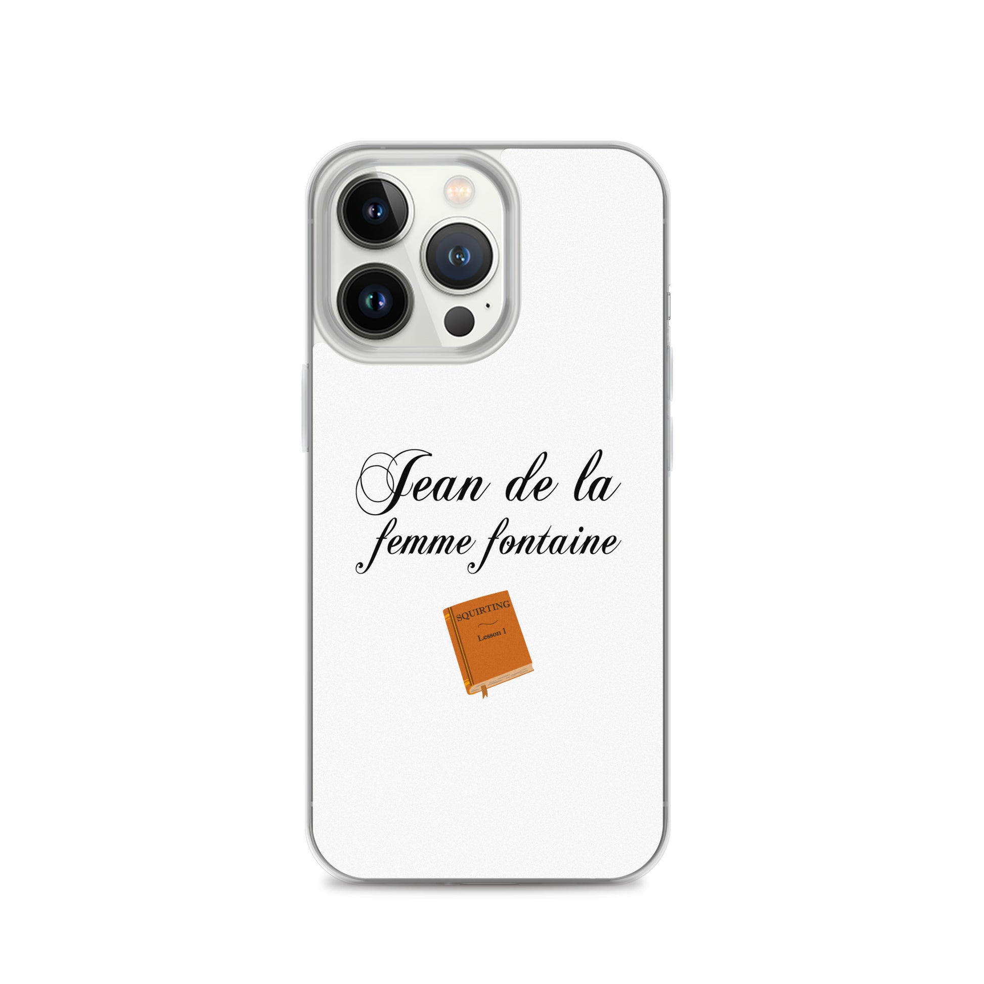 Coque iPhone Jean de la femme fontaine iPhone 13 Pro - Sedurro