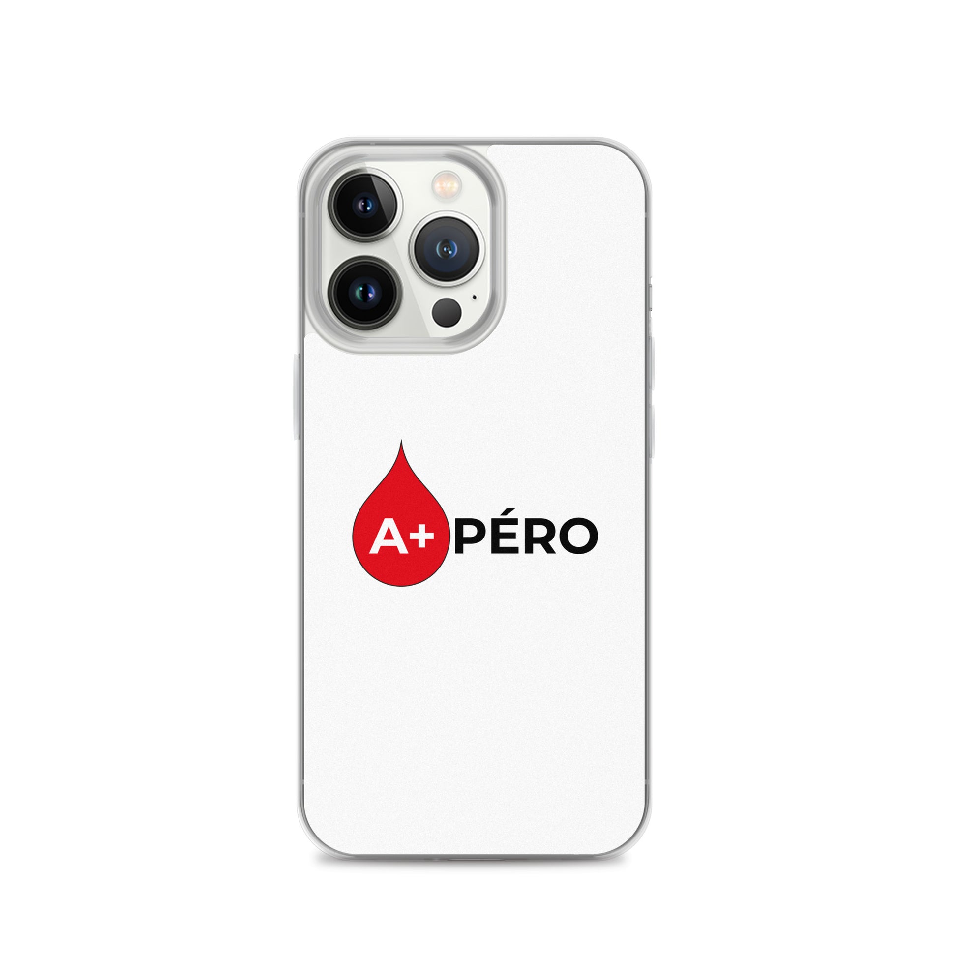 Coque iPhone Apéro groupe sanguin A+ iPhone 13 Pro - Sedurro
