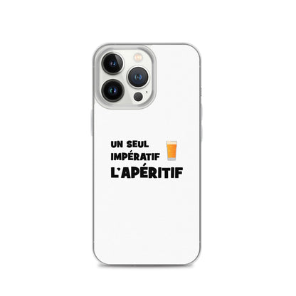 Coque iPhone Un seul impératif L'apéritif - Sedurro