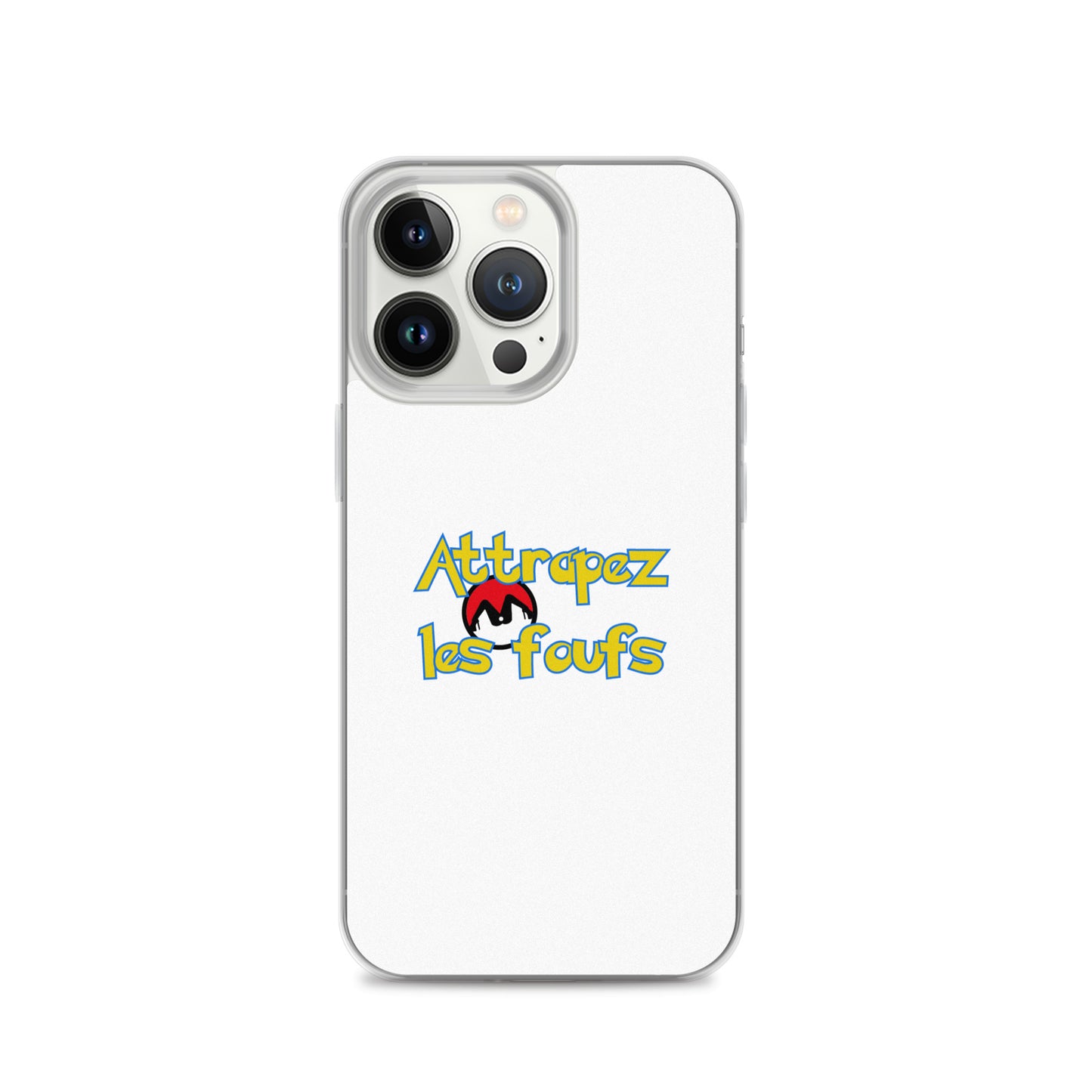 Coque iPhone Attrapez les foufs Pokeboule - Sedurro