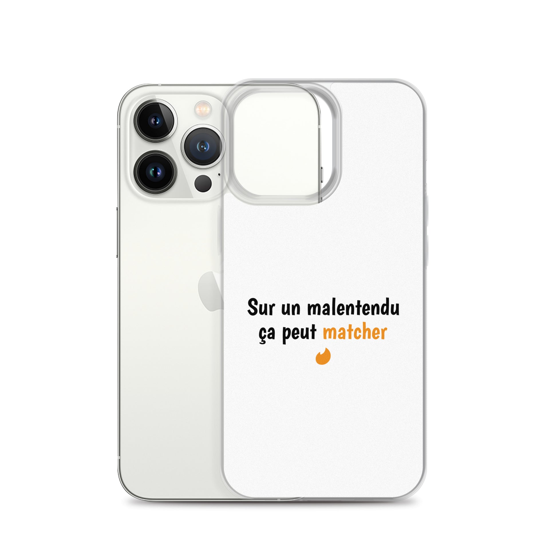 Coque iPhone Sur un malentendu ça peut matcher iPhone 13 Pro - Sedurro