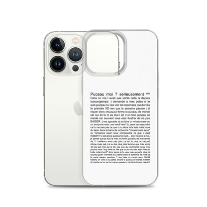Coque iPhone Puceau moi on me l'avait pas sorti depuis longtemps - Sedurro