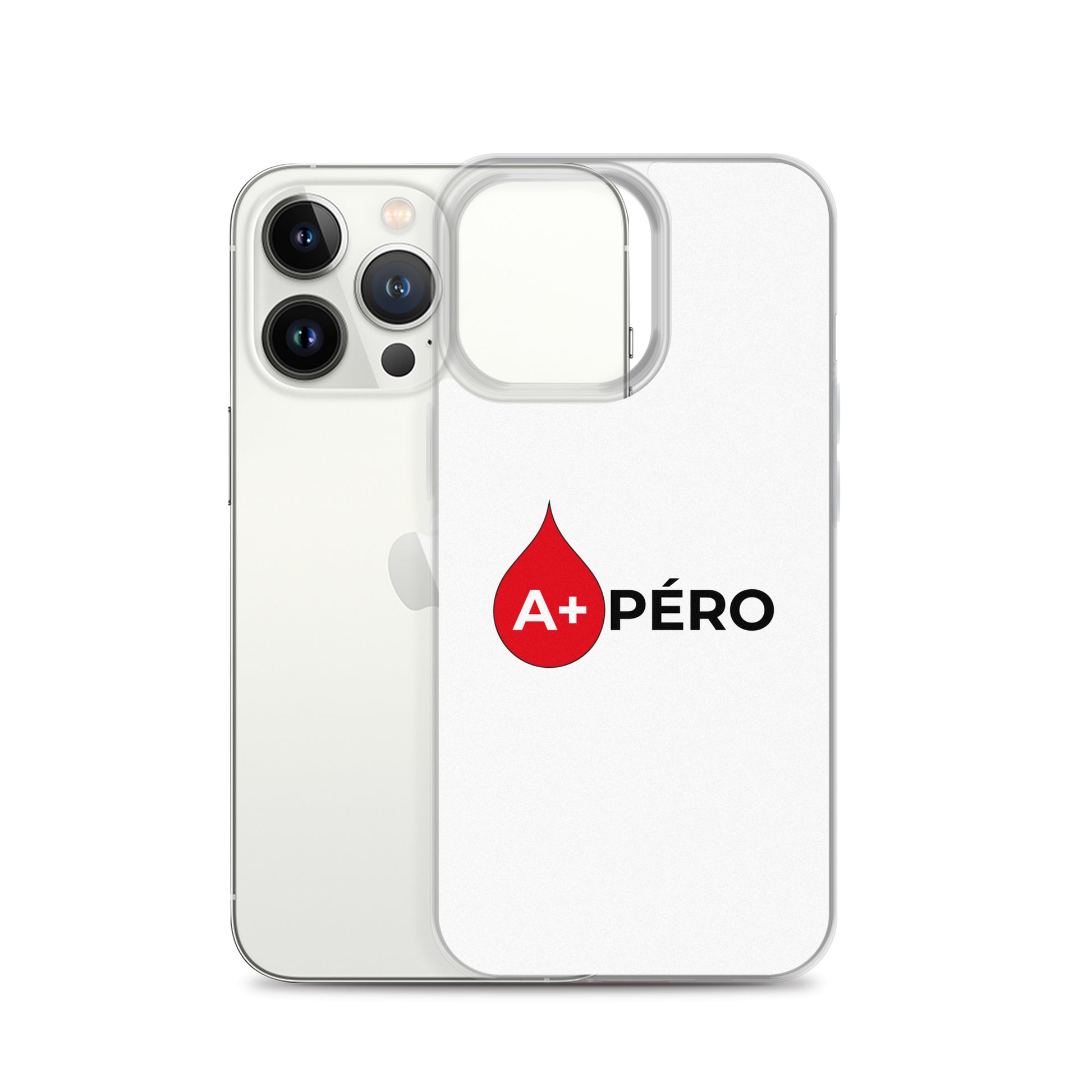Coque iPhone Apéro groupe sanguin A+ - Sedurro