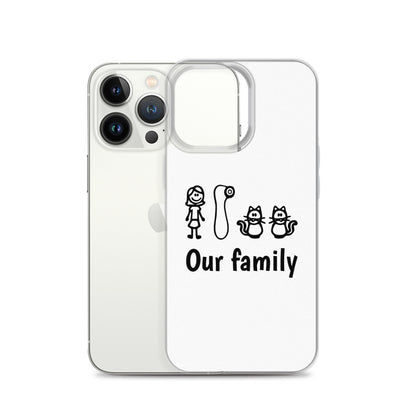 Coque iPhone Our family woman vibrator cats - Sedurro
