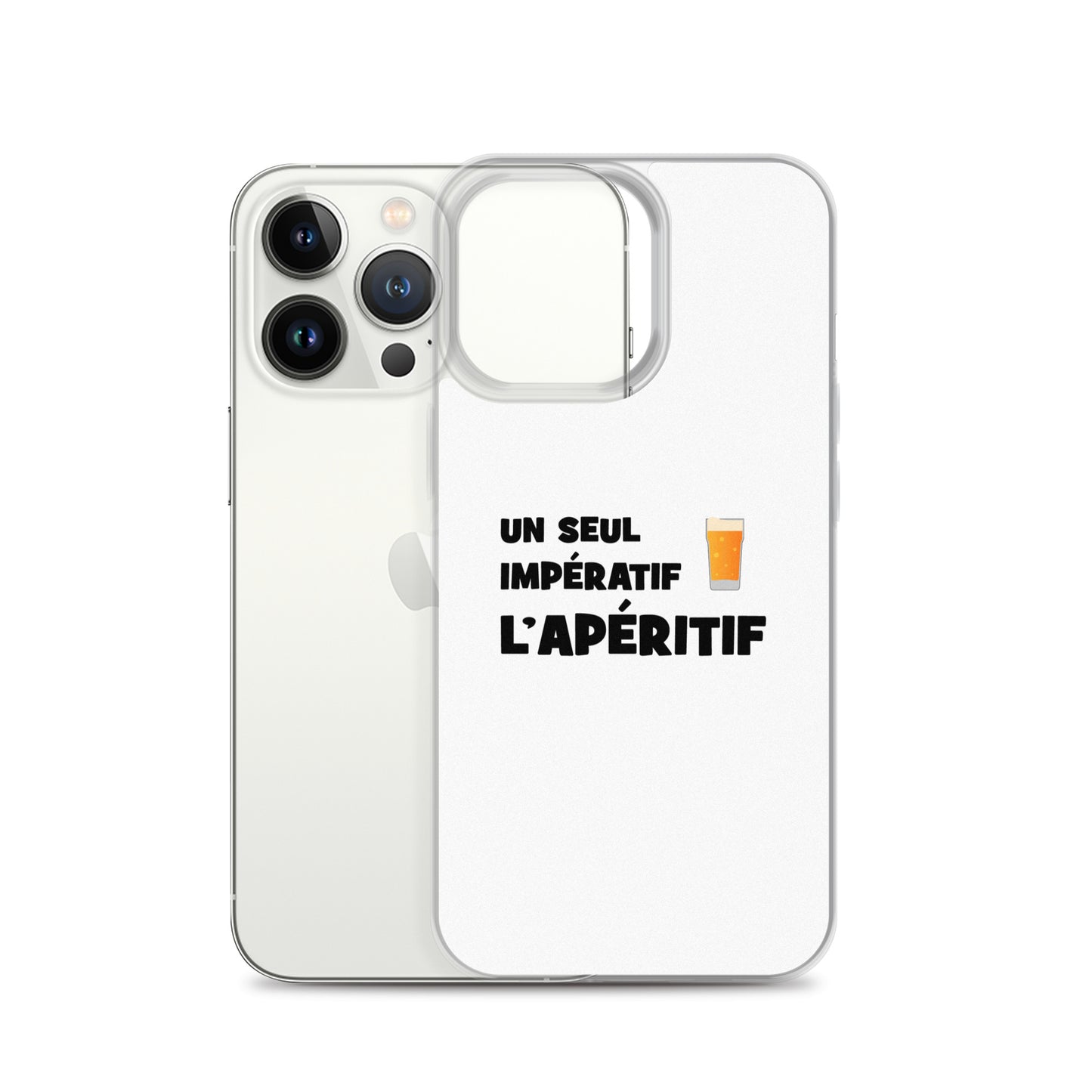 Coque iPhone Un seul impératif L'apéritif - Sedurro