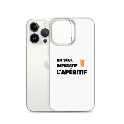 Coque iPhone Un seul impératif L'apéritif - Sedurro