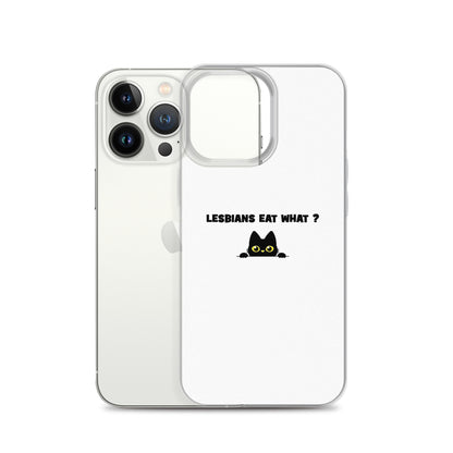 Coque iPhone Cat Lesbians eat what - Sedurro