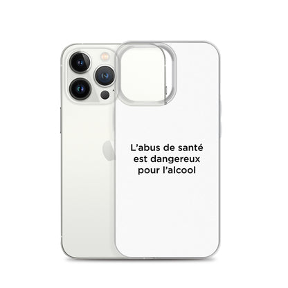 Coque iPhone L'abus de santé est dangereux pour l'alcool - Sedurro
