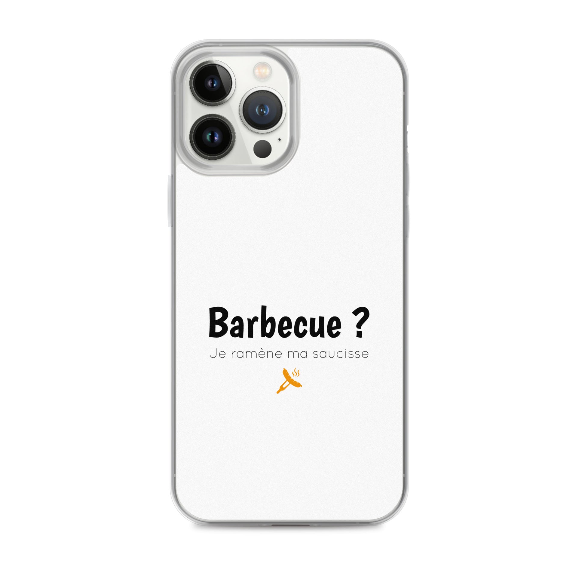 Coque iPhone Barbecue je ramène ma saucisse - Sedurro
