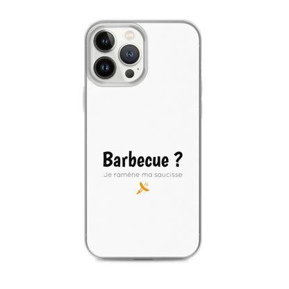 Coque iPhone Barbecue je ramène ma saucisse - Sedurro
