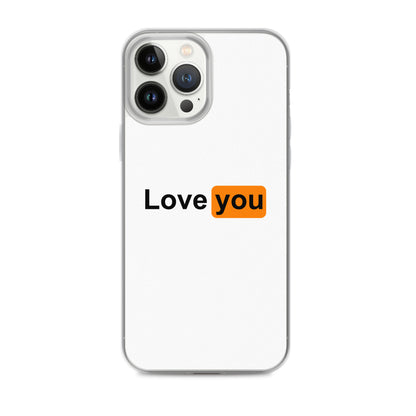 Coque iPhone Love you logo PH iPhone 13 Pro Max - Sedurro