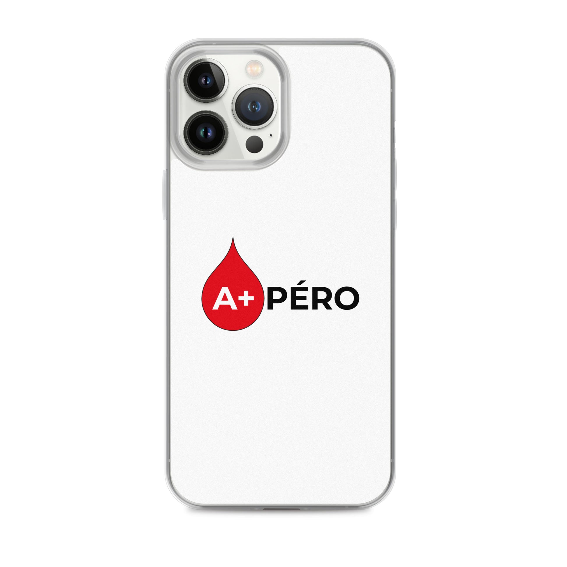 Coque iPhone Apéro groupe sanguin A+ iPhone 13 Pro Max - Sedurro