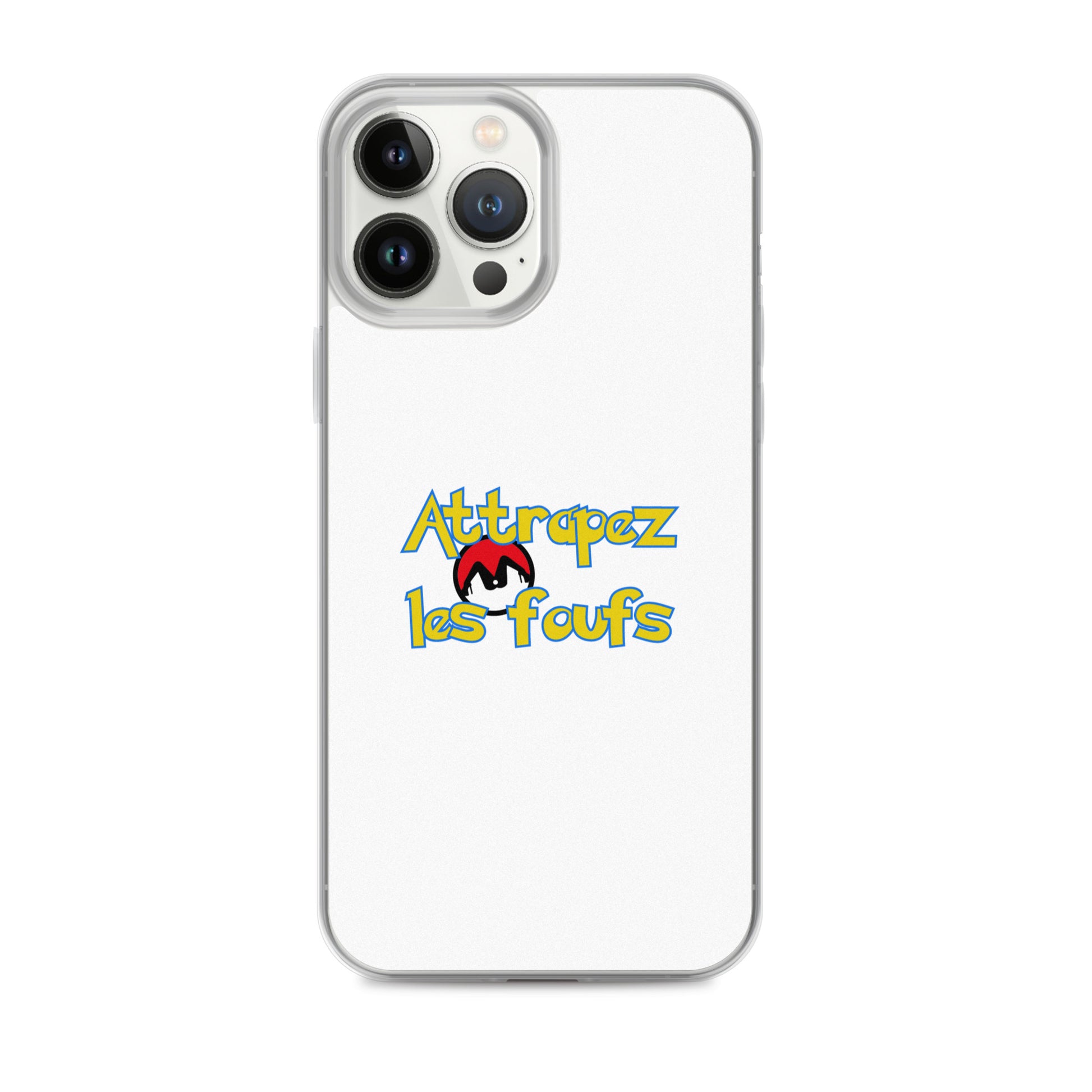 Coque iPhone Attrapez les foufs Pokeboule - Sedurro