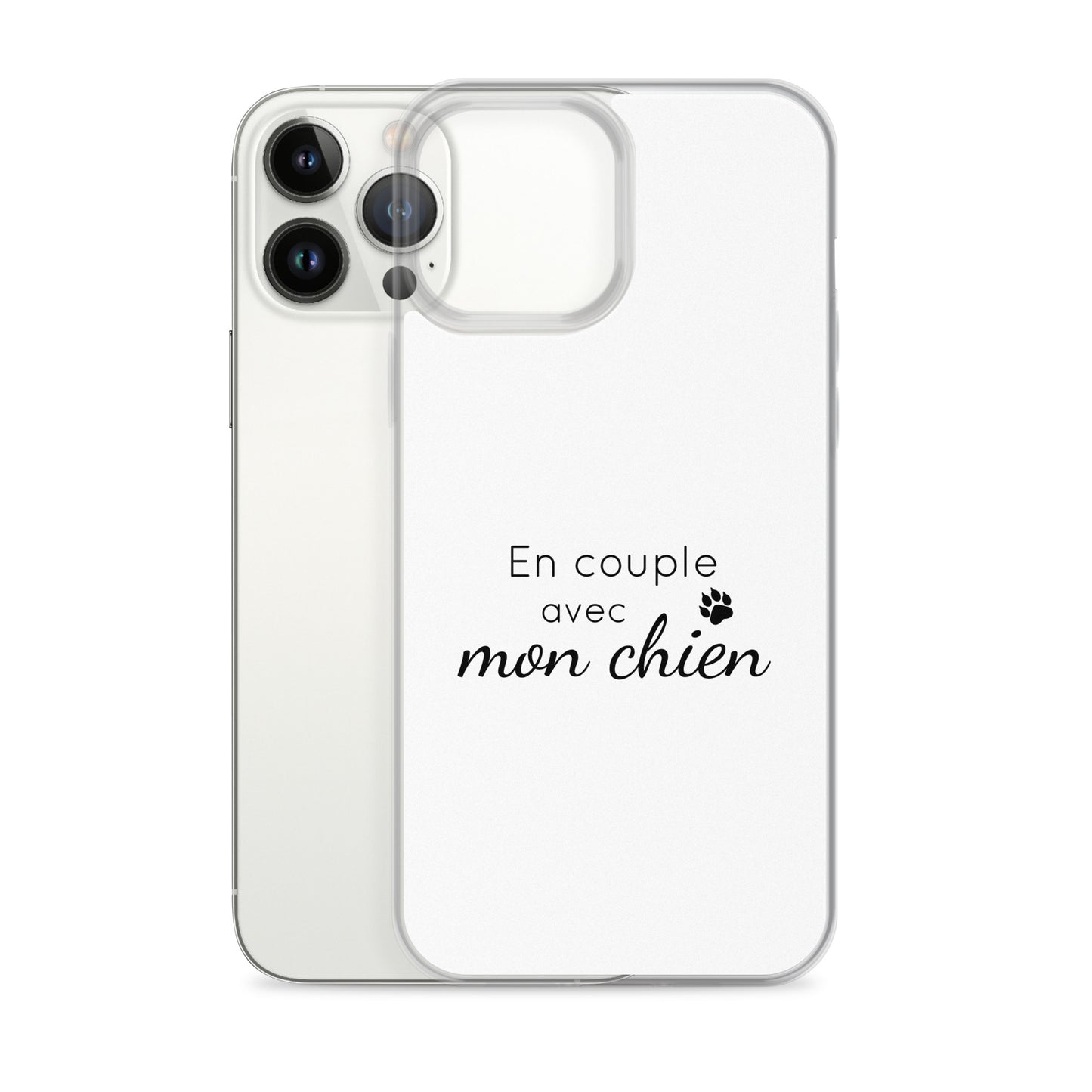 Coque iPhone En couple avec mon chien iPhone 13 Pro Max - Sedurro