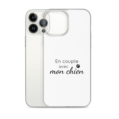 Coque iPhone En couple avec mon chien iPhone 13 Pro Max - Sedurro