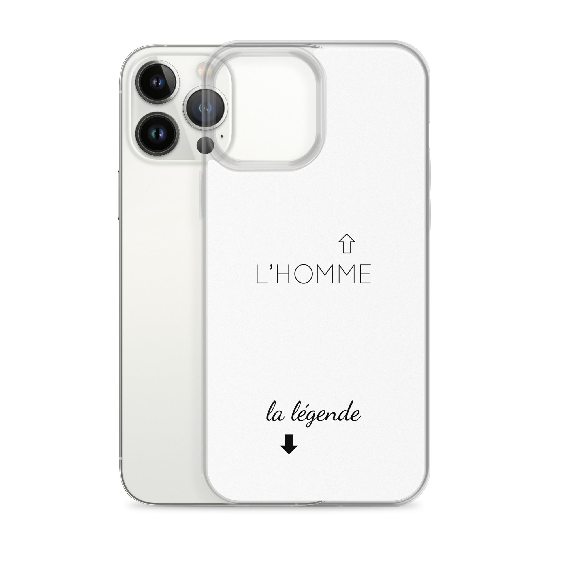 Coque iPhone L'homme et la légende iPhone 13 Pro Max - Sedurro