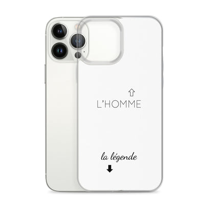 Coque iPhone L'homme et la légende iPhone 13 Pro Max - Sedurro