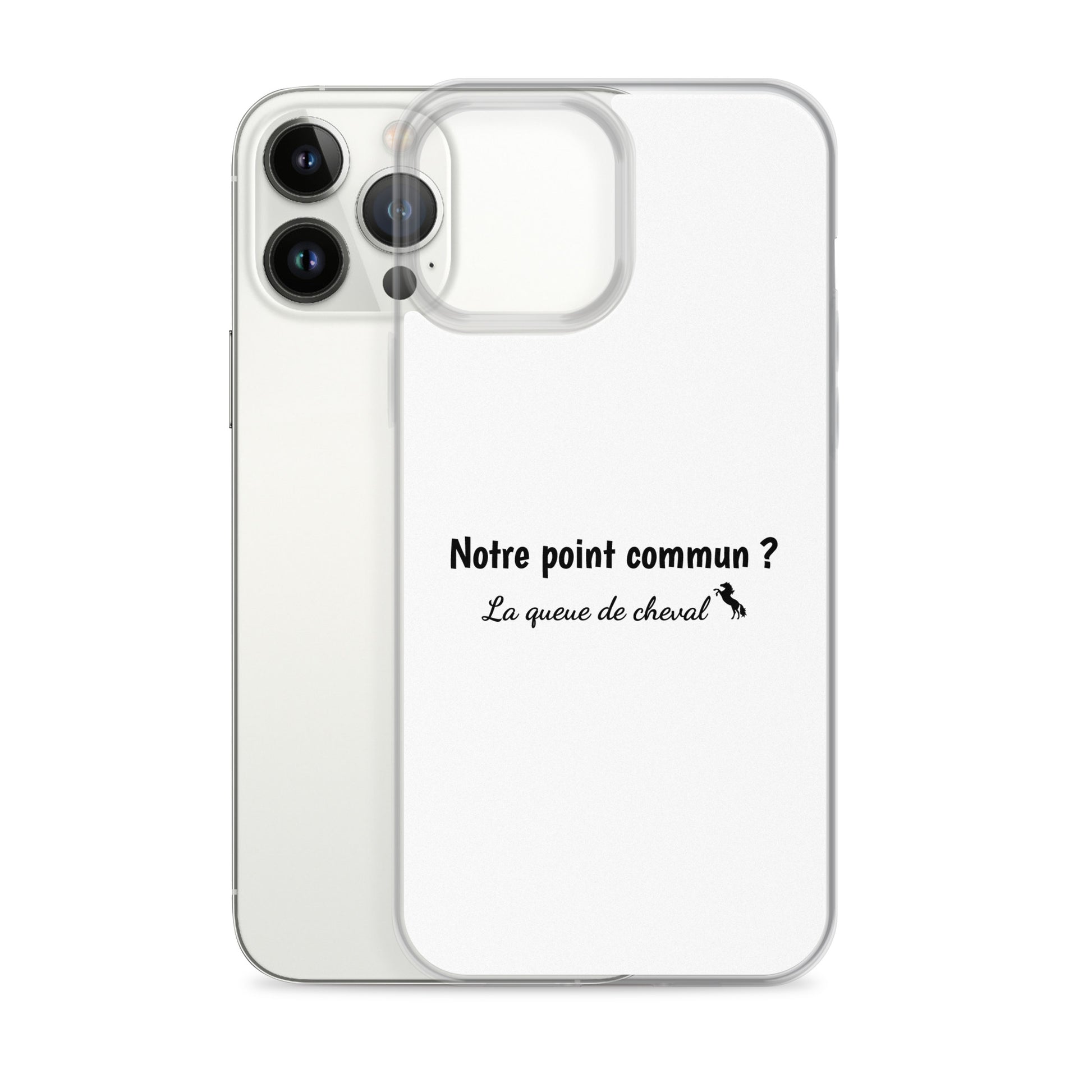Coque iPhone Notre point commun la queue de cheval iPhone 13 Pro Max - Sedurro