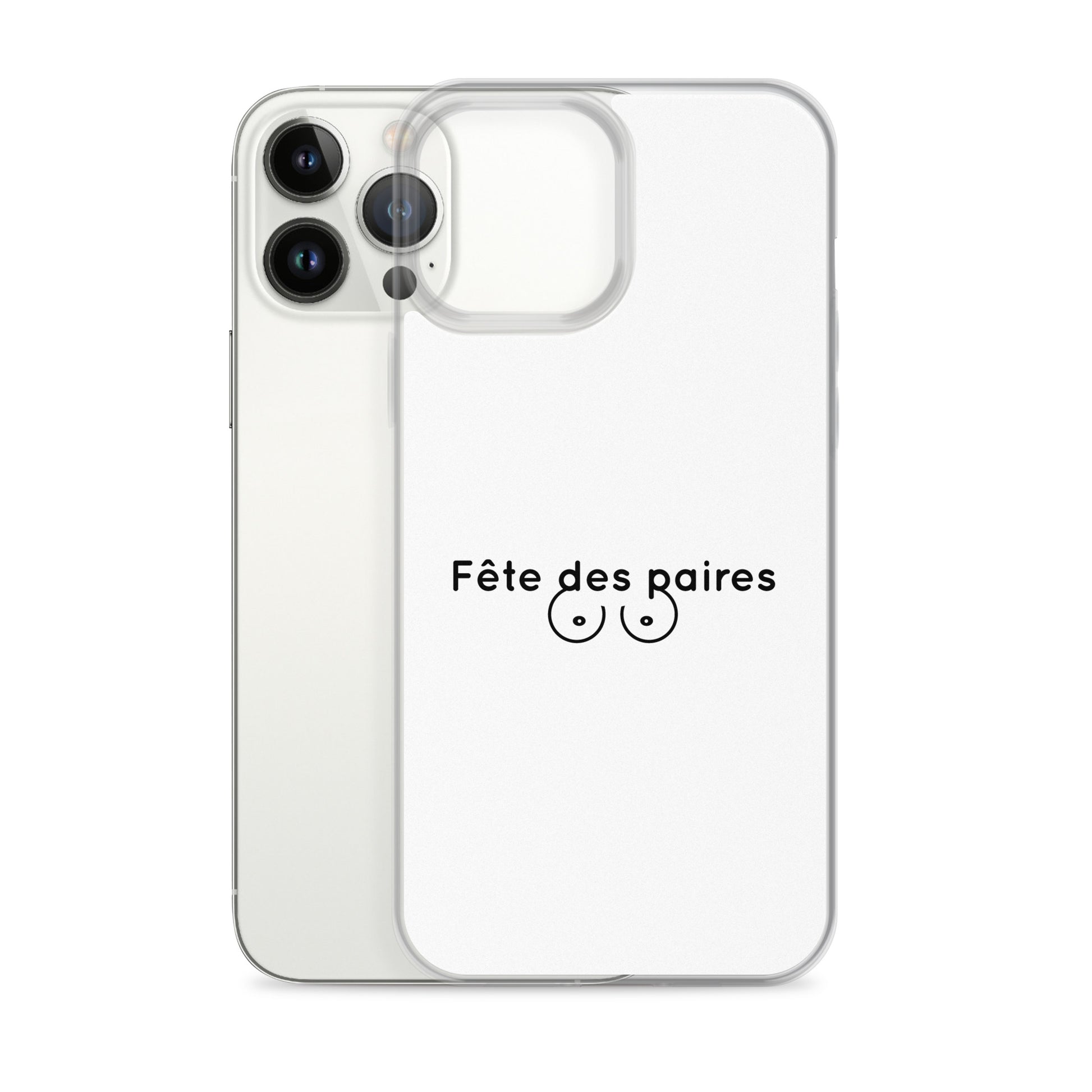 Coque iPhone Fête des paires poitrine iPhone 13 Pro Max - Sedurro