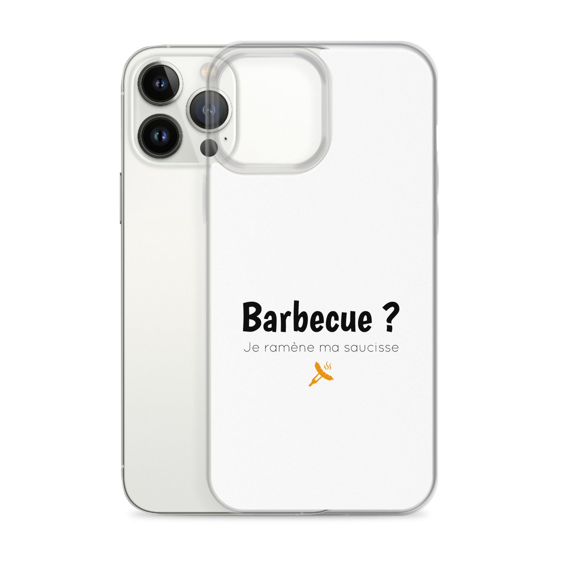 Coque iPhone Barbecue je ramène ma saucisse iPhone 13 Pro Max - Sedurro