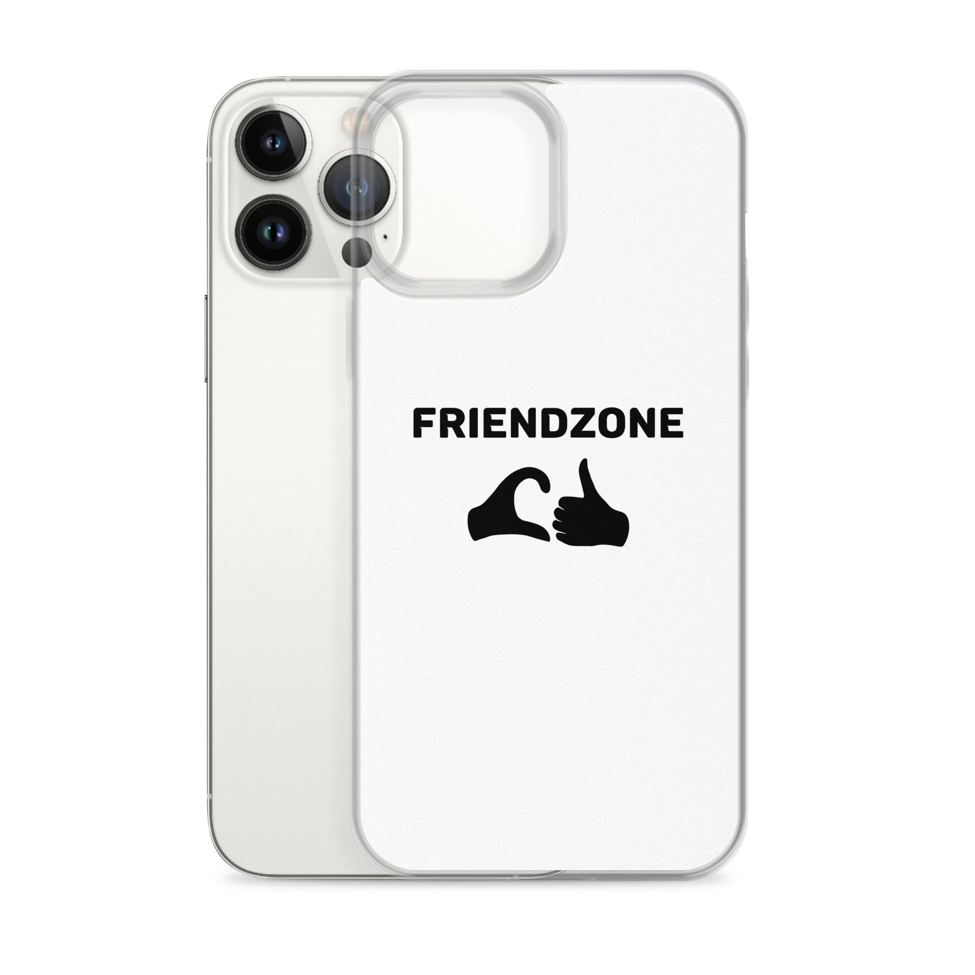 Coque iPhone Friendzone cœur pouce - Sedurro