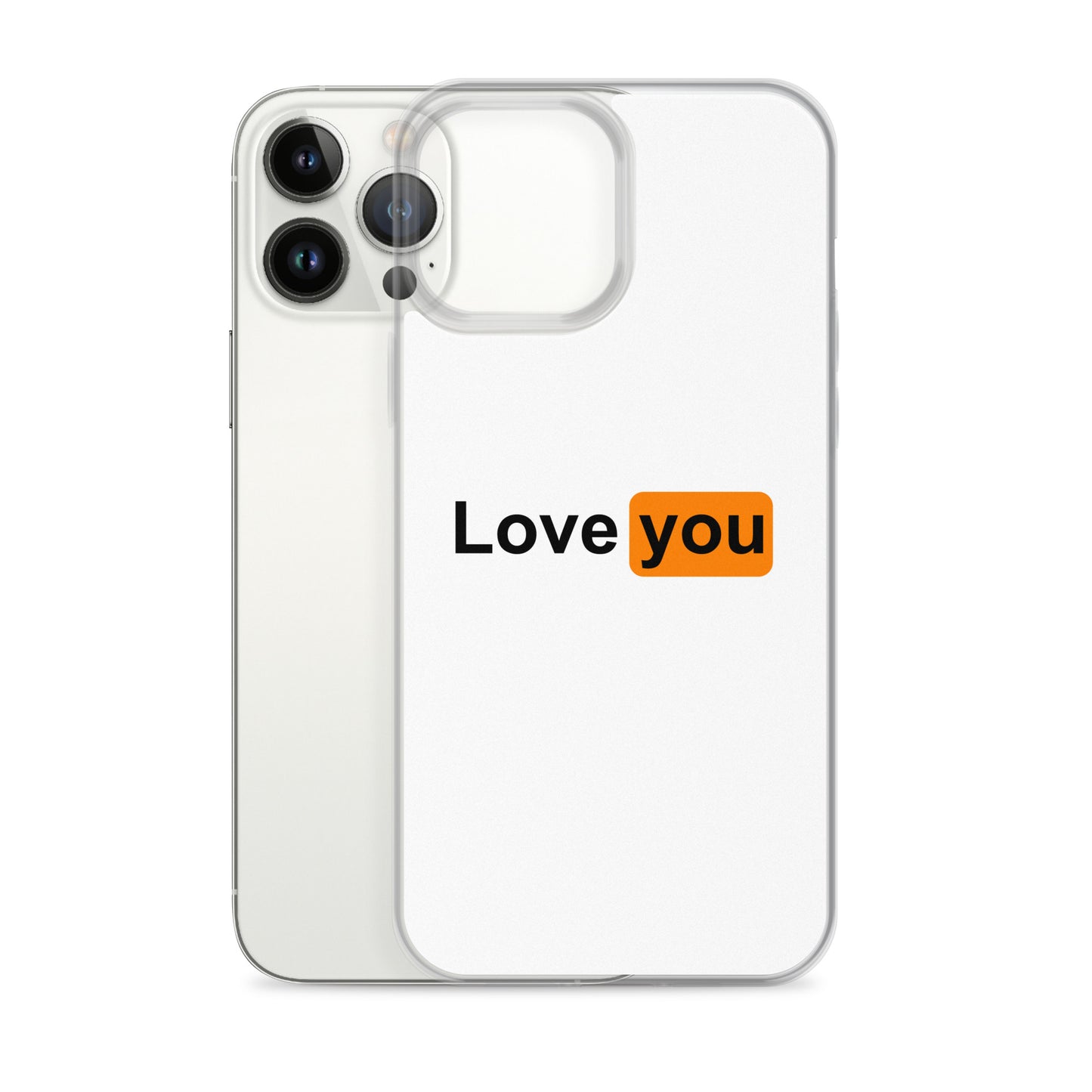 Coque iPhone Love you logo PH - Sedurro