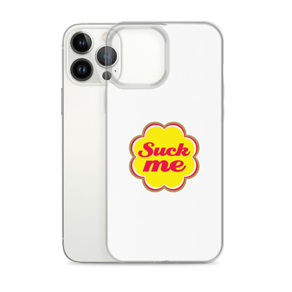 Coque iPhone Suck me sucette chupa - Sedurro
