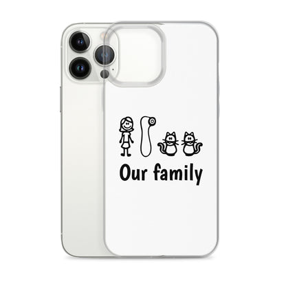 Coque iPhone Our family woman vibrator cats - Sedurro