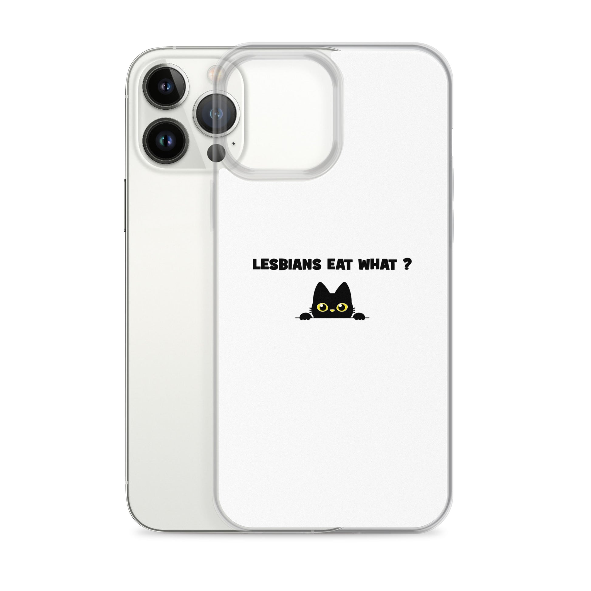 Coque iPhone Cat Lesbians eat what - Sedurro