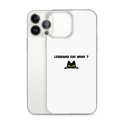 Coque iPhone Cat Lesbians eat what - Sedurro