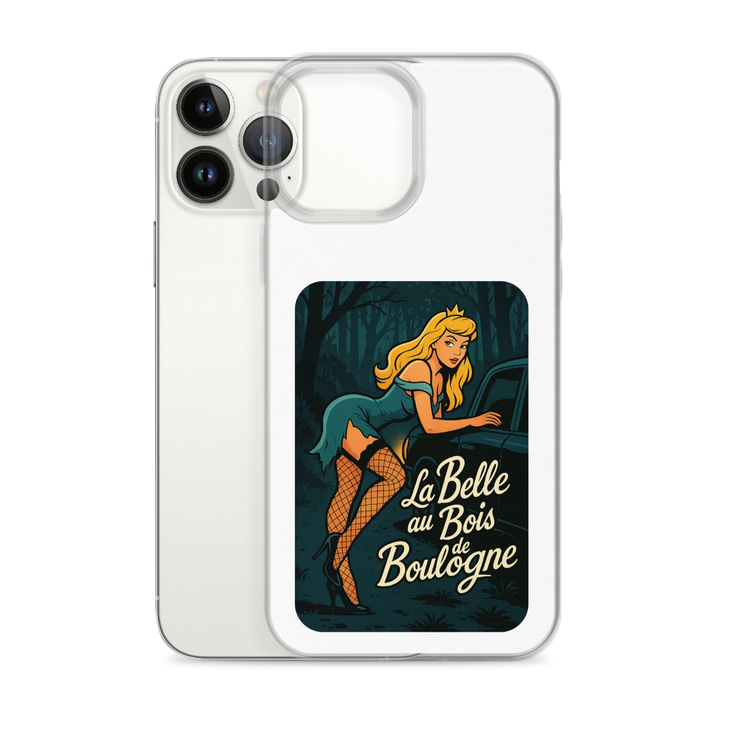 Coque iPhone La Belle au Bois de Boulogne - Sedurro