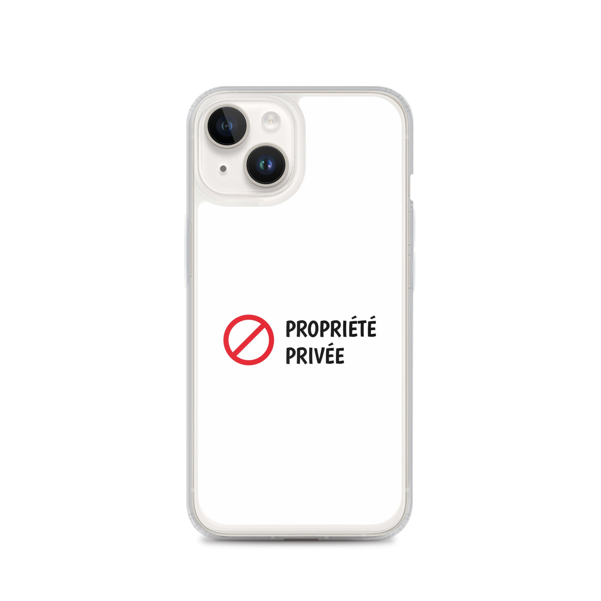 Coque iPhone Propriété privée - Sedurro