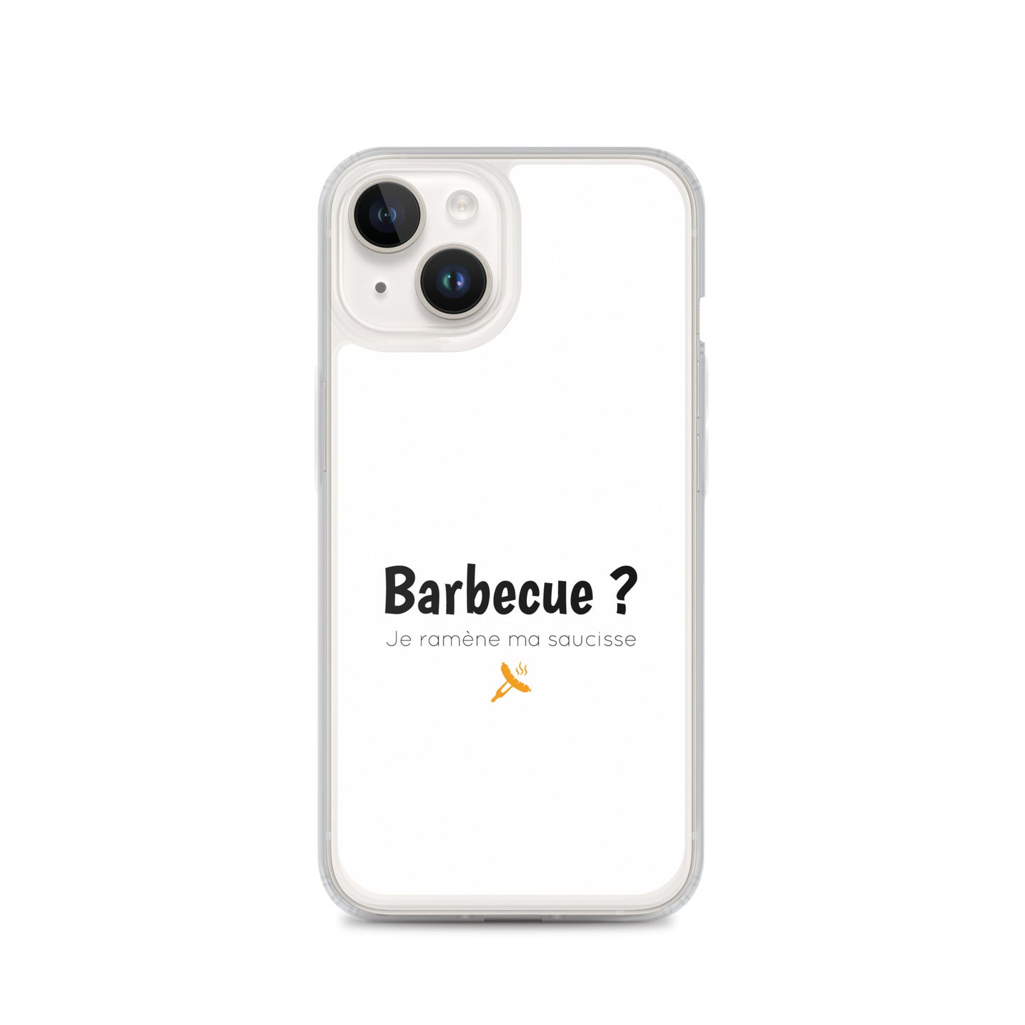 Coque iPhone Barbecue je ramène ma saucisse - Sedurro