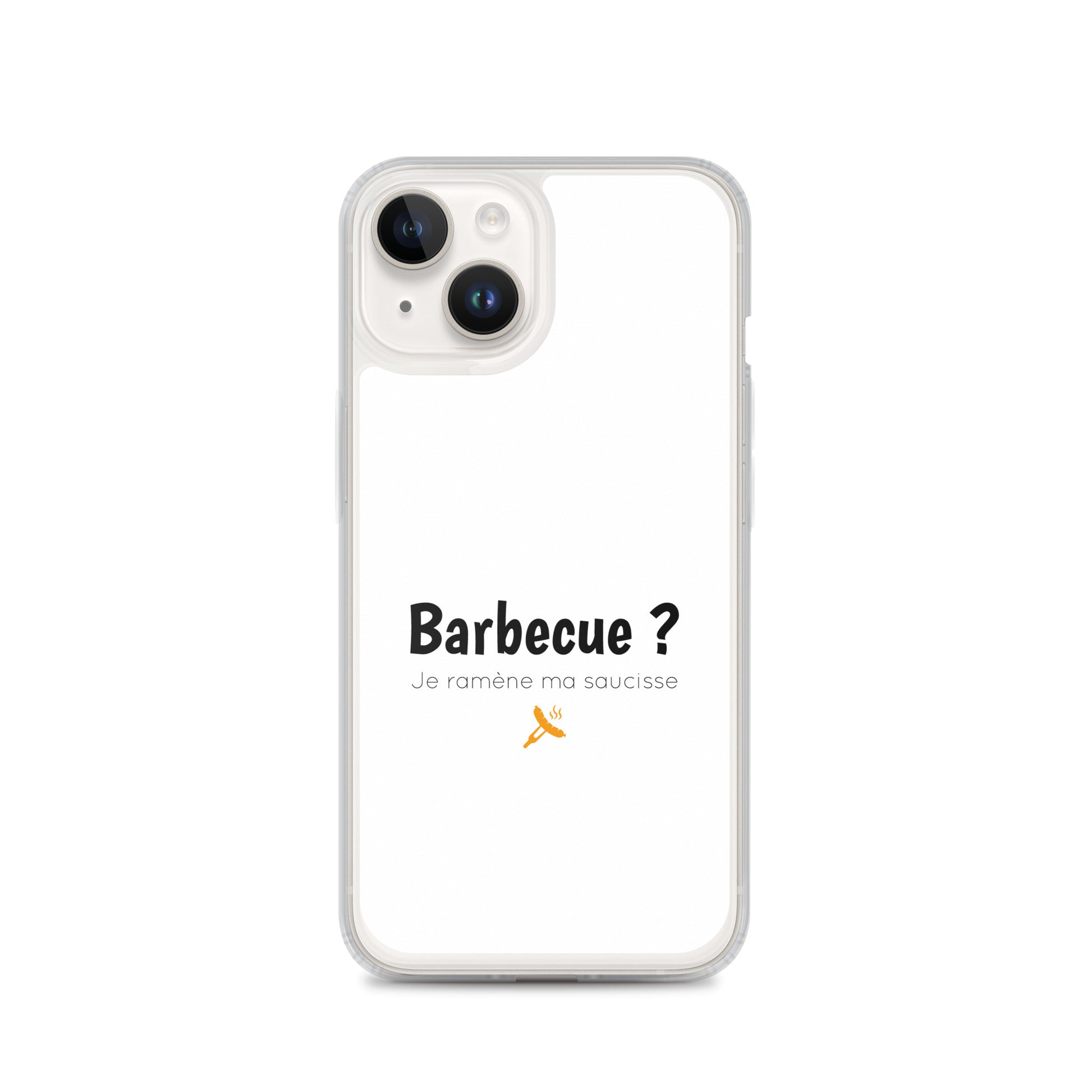 Coque iPhone Barbecue je ramène ma saucisse - Sedurro