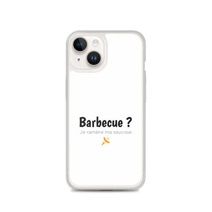 Coque iPhone Barbecue je ramène ma saucisse - Sedurro