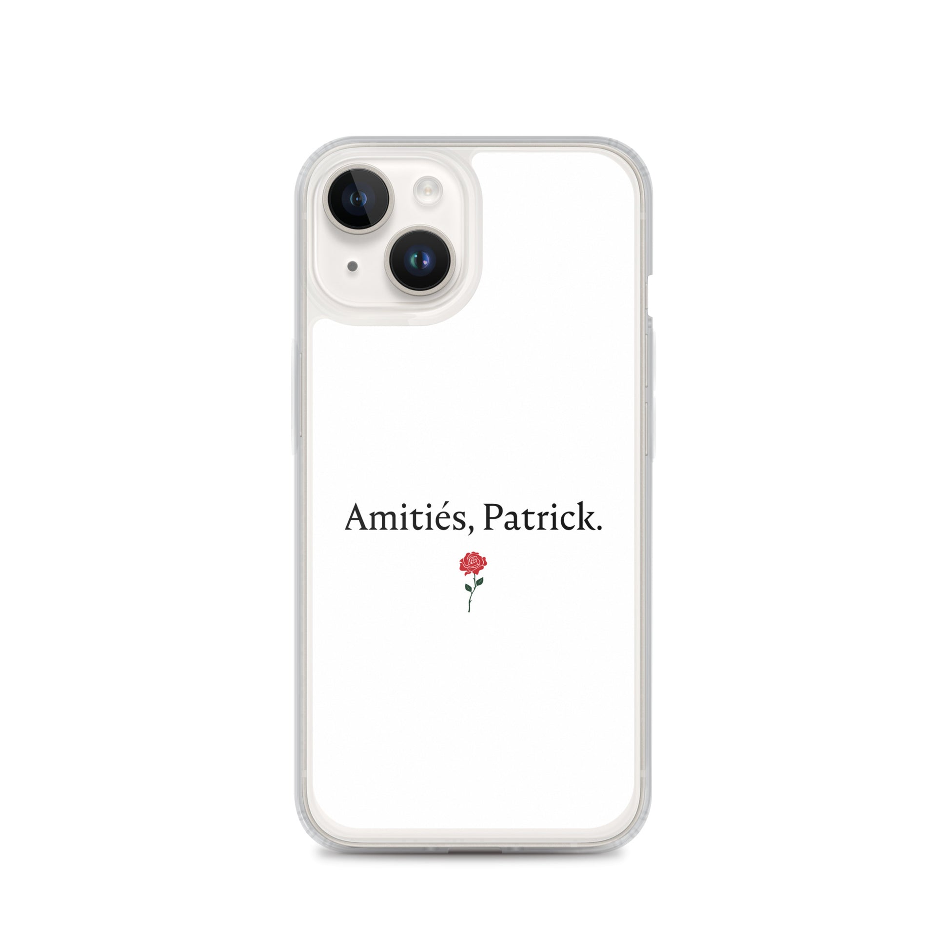 Coque iPhone Amitiés Patrick iPhone 14 - Sedurro