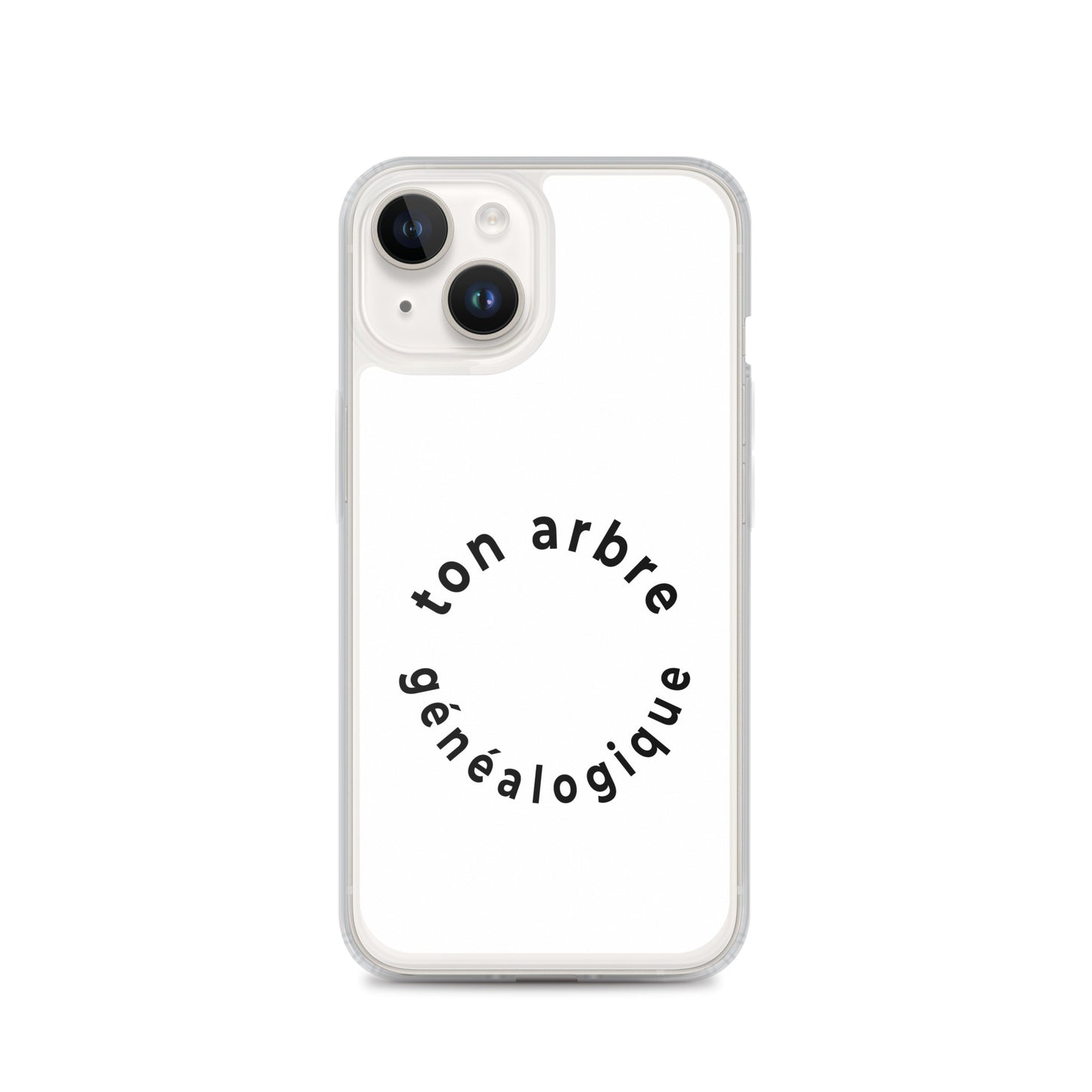 Coque iPhone Ton arbre généalogique en forme de cercle iPhone 14 - Sedurro