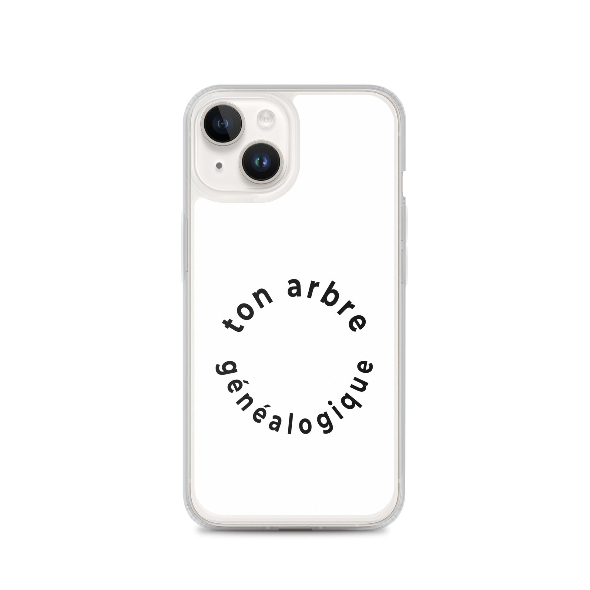 Coque iPhone Ton arbre généalogique en forme de cercle iPhone 14 - Sedurro