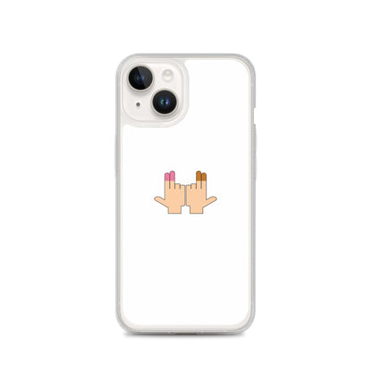Coque iPhone DP Double péné signe du J seul iPhone 14 - Sedurro
