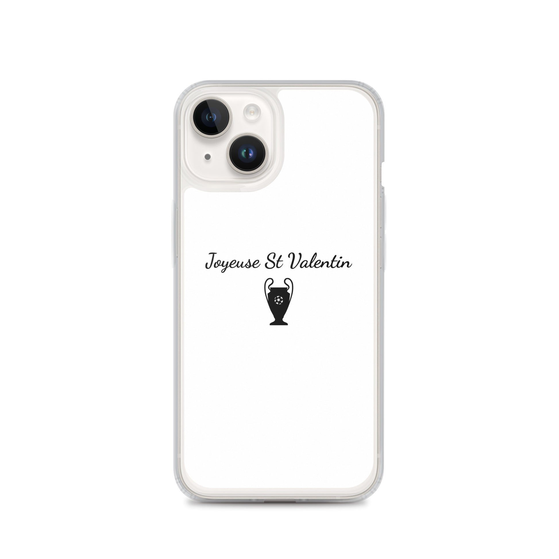 Coque iPhone Joyeuse Saint Valentin Ligue des Champions iPhone 14 - Sedurro