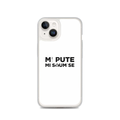 Coque iPhone Mi pute mi soumise - Sedurro