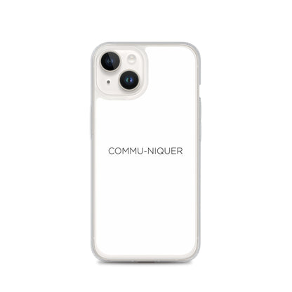 Coque iPhone Commu-niquer - Sedurro