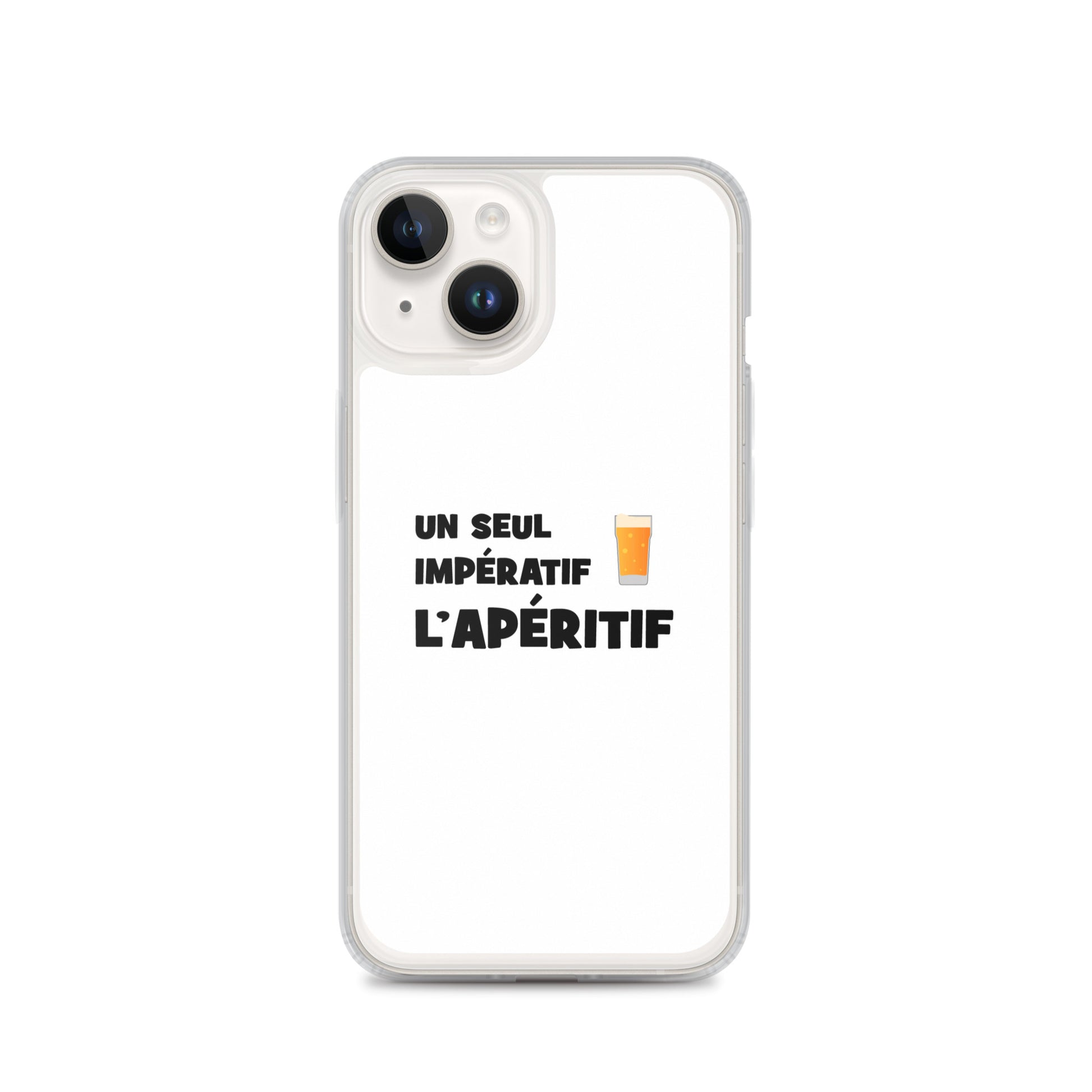 Coque iPhone Un seul impératif L'apéritif - Sedurro