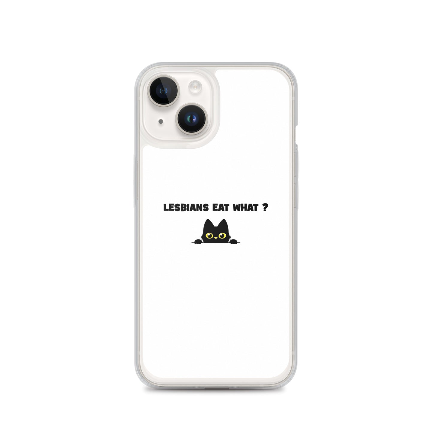 Coque iPhone Cat Lesbians eat what - Sedurro
