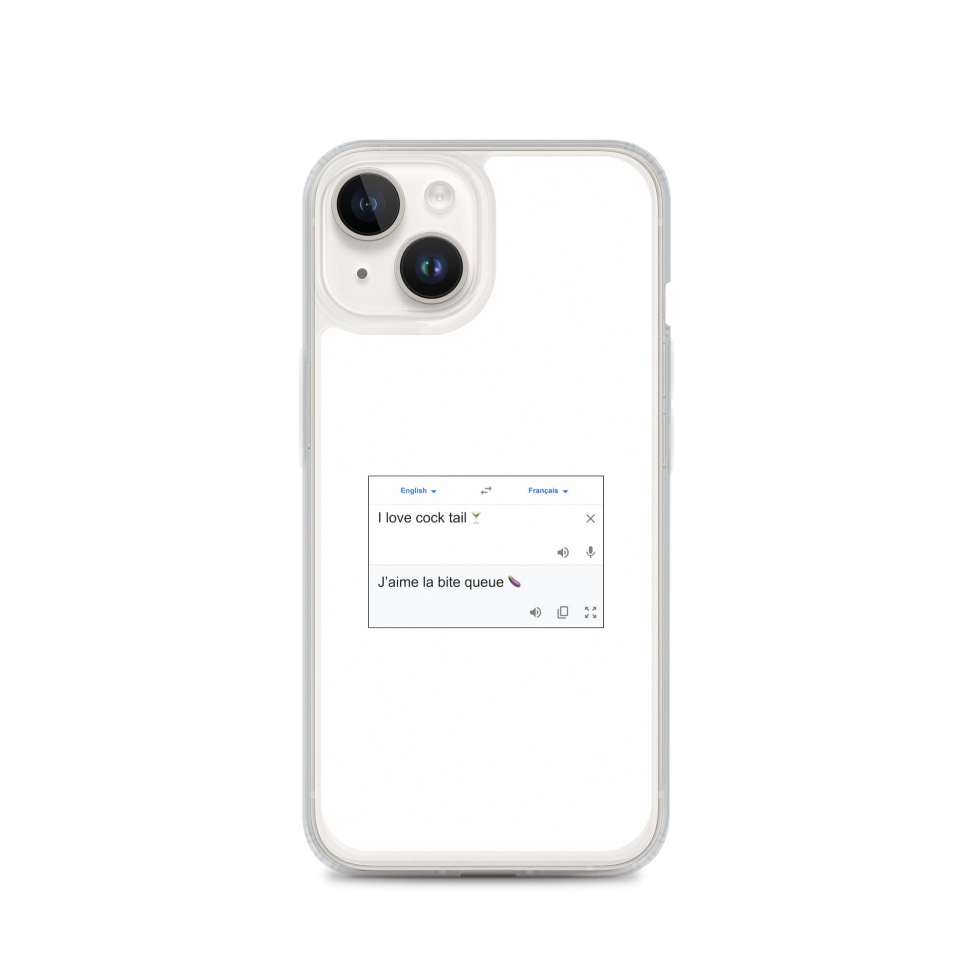 Coque iPhone Traduction cocktail - Sedurro