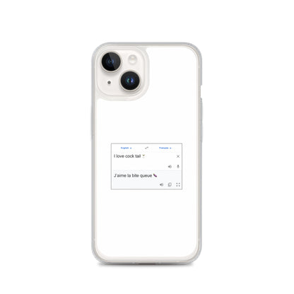 Coque iPhone Traduction cocktail - Sedurro