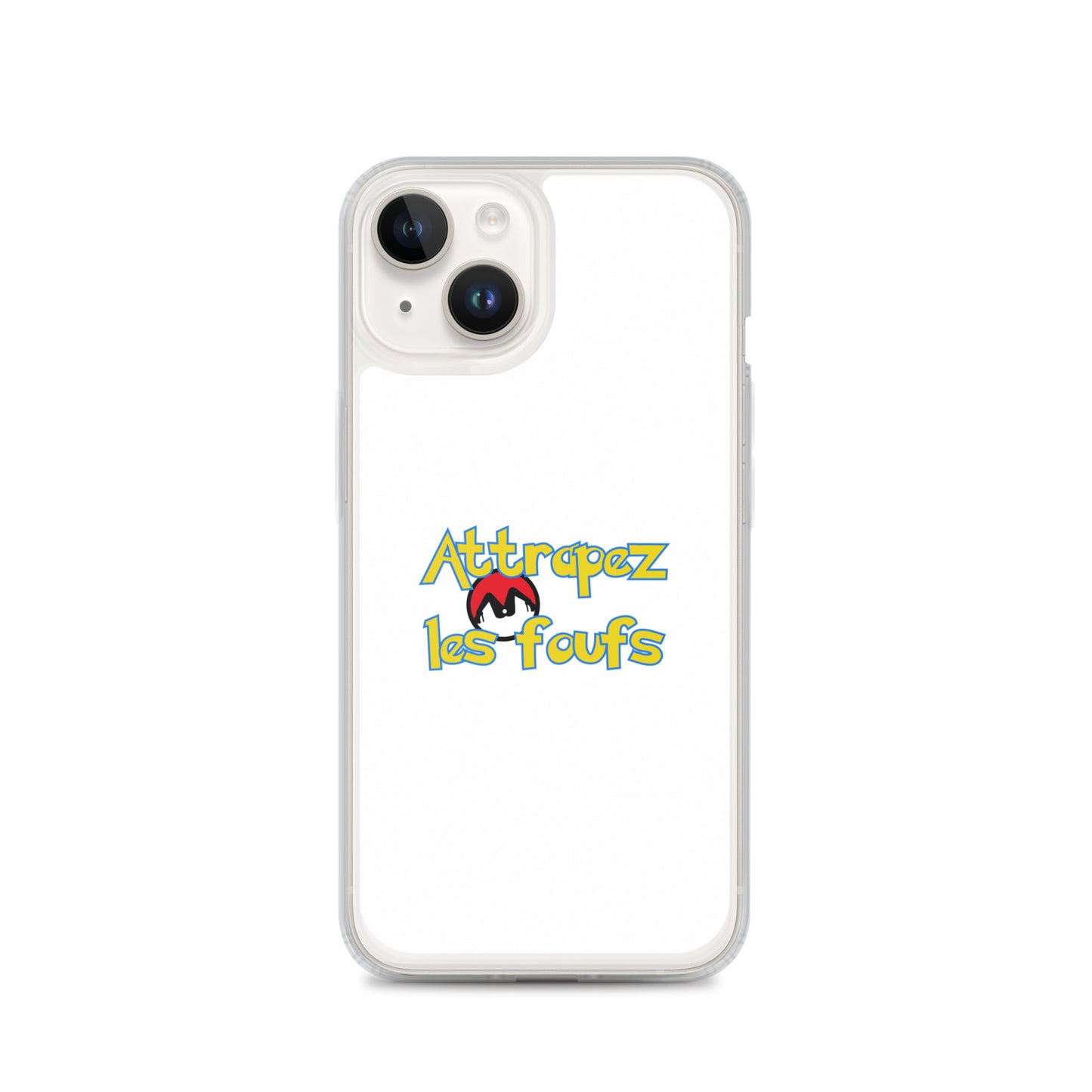 Coque iPhone Attrapez les foufs Pokeboule - Sedurro