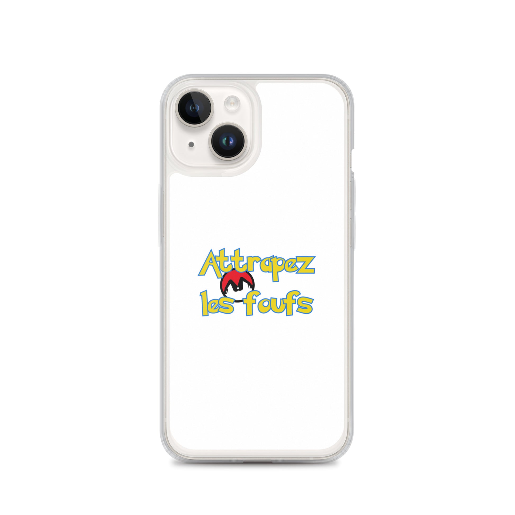 Coque iPhone Attrapez les foufs Pokeboule - Sedurro